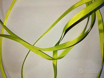 10 MT di Nastro Grosgrain da 6mm Verde Mela