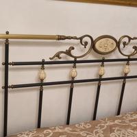 testata letto in ottone
