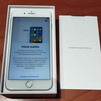 Iphone 8 plus, 64 giga, bianco Vers. Ios 16.7.2