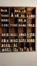 Collezione 400 ditali +Libro+ Vetrinette