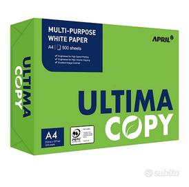 Carta per fotocopiatrice 80g  A4