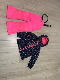 Completo sci bambina 5/6anni