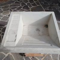 vasca lavapanni in cemento