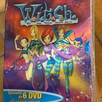 Disney  Witch ,cofanetto 6 dvd nuovo olog. rett.