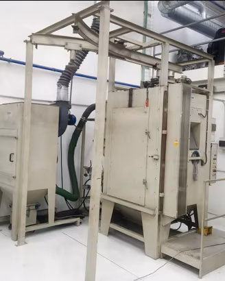 Sabbiatrice automatica a grappolo