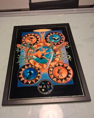Quadretto Specchio Maui End Sons anni 90
