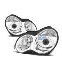 FARI MERCEDES CLASSE C W203 00-04 FONDO CROMATO