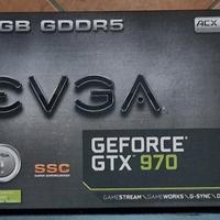 EVGA GTX 970 SSC 4GB scheda video pc gaming