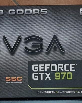 EVGA GTX 970 SSC 4GB scheda video pc gaming