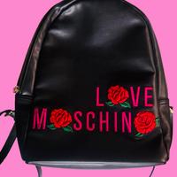 Zainetto Moschino pelle nera