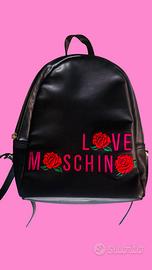 Zainetto Moschino pelle nera