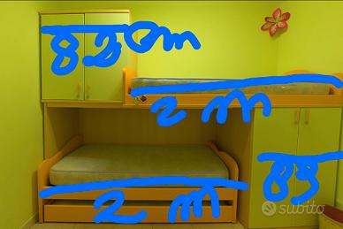 Cameretta a ponte. Nuovissima.