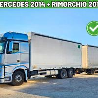 Mercedes-Benz 2551 rimorchio centinato EURO VI