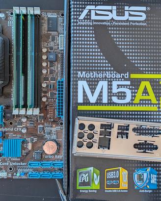 Scheda madre + CPU + RAM