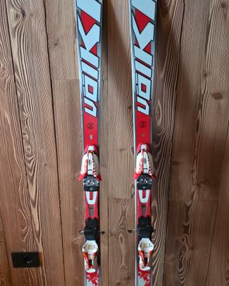 Sci Völkl Racetiger Speedwall GS 163 con attacchi