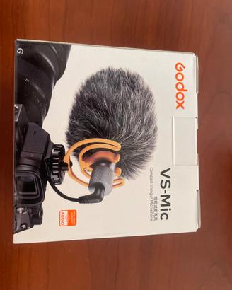 Godox VS-Mic microfono shotgun compatto