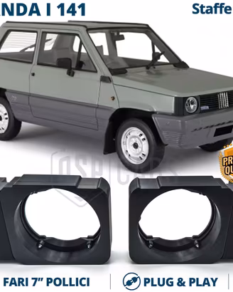 Staffe per Fari Led Fiat PANDA 141 Montaggio Fari