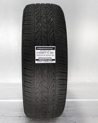 1 PNEUMATICO USATO 215/60R17 96H D HP SPORT BRIDGE