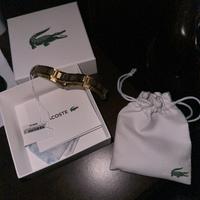 bracciale lacoste placcato oro