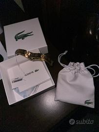 bracciale lacoste placcato oro