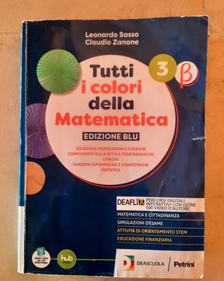 9788849426069 - Tutti i colori della matematica 3b