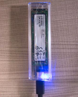 SSD Esterno 256GB Portatile