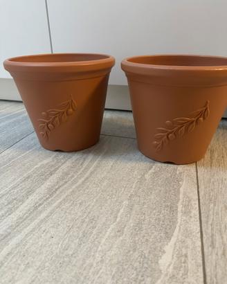 Coppia vasi da giardino