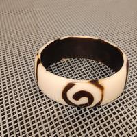 Bracciale vintage beige e marrone