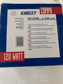Cassa 120 watt per auto