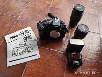 Nikon F4 + accessori 