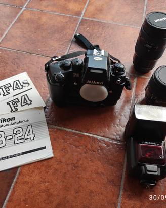 Nikon F4 + accessori 