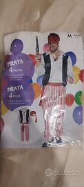 vestito carnevale pirata con accessori