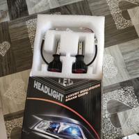 lampadine led auto e moto  H1 e H7 nuove 6000k