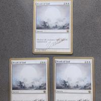 Lotto 3x Wrath of God Magic the Gathering Mtg San