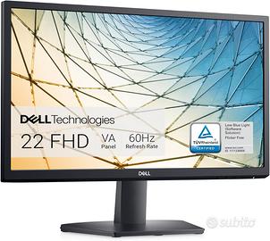 DELL MONITOR LED PER PC DA 22" DELL NUOVO HDMI VGA