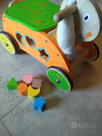 Gioco di movimento in legno Bunny Ride