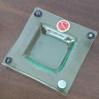 Piattino in vetro di Murano verde 