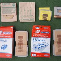 Lotto sacchetti aspirapolvere vintage