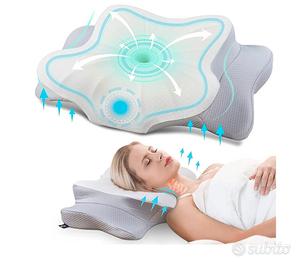 cuscino cervicale in memory foam 