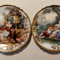 Coppia piattini Limoges