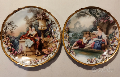 Coppia piattini Limoges