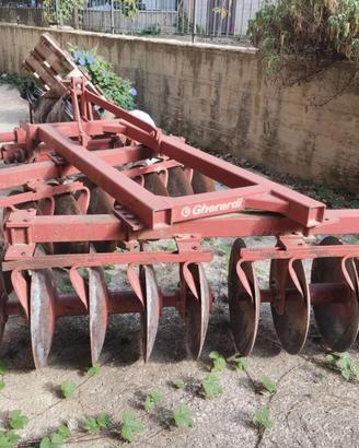 Erpice a dischi trainato Gherardi 18 dischi mod. E