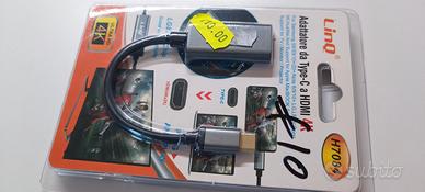 Adattatore LinQ Type-C to HDMI 4K Adapter H7084 