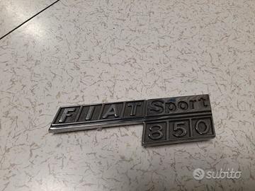 Sigla modello FIAT 850 Sport 68 e Fiat Panda 30s 8