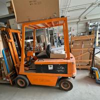 Muletto elettrico funzionante