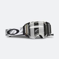 Maschera oakley airbrake mx bianca / nera roll off