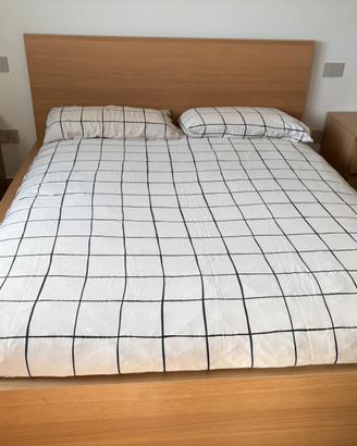 Camera da letto completa color rovere