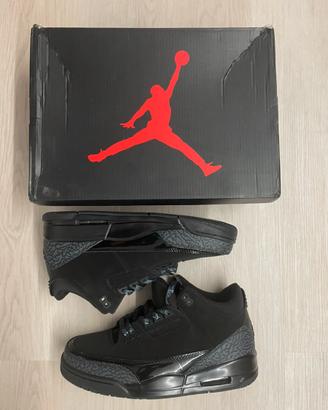 jordan 3 black cat