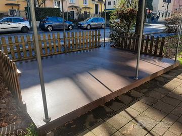 Dehors / pedana professionale per esterno