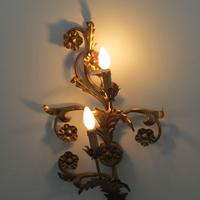 applique di pregio in foglia d'oro